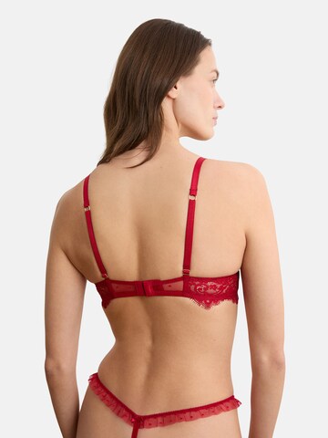 ETAM T-shirt Bra 'Infini' in Red