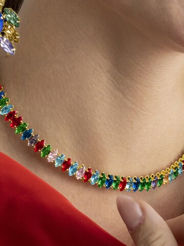 Luxenter Ketting 'Nex' in Gemengde kleuren