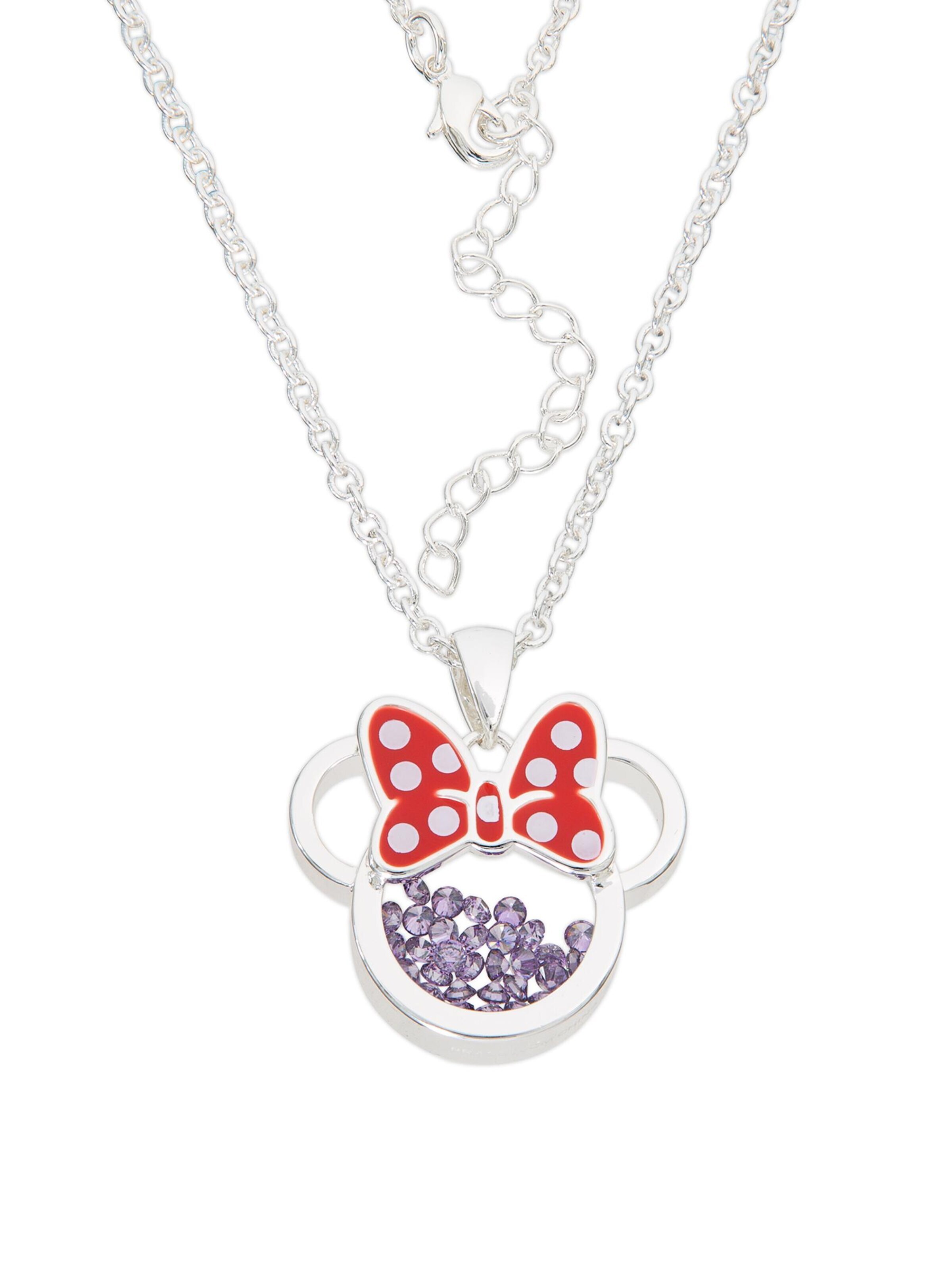 Bijou 'Minnie Mouse Geburtsstein' DISNEY en violet