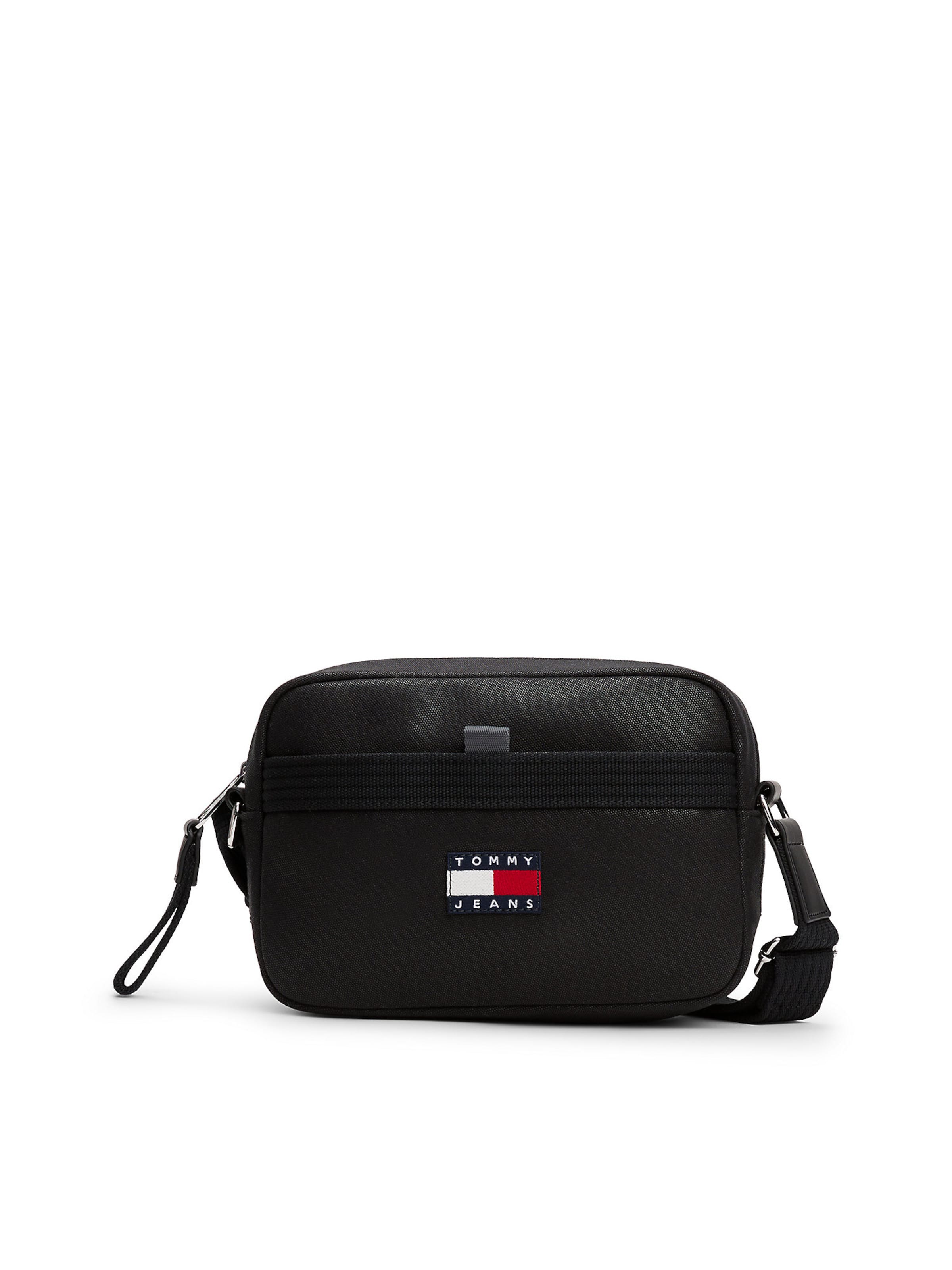 Tommy Jeans Τσάντα ώμου σε μαύρο: μπροστά