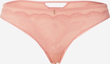 Chantelle - Tanga 'MIDNIGHT FLOWERS' en naranja: frente