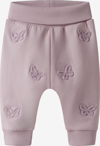 NAME IT Tapered Housut 'NBFBETINA' värissä vaaleanpunainen: etupuoli