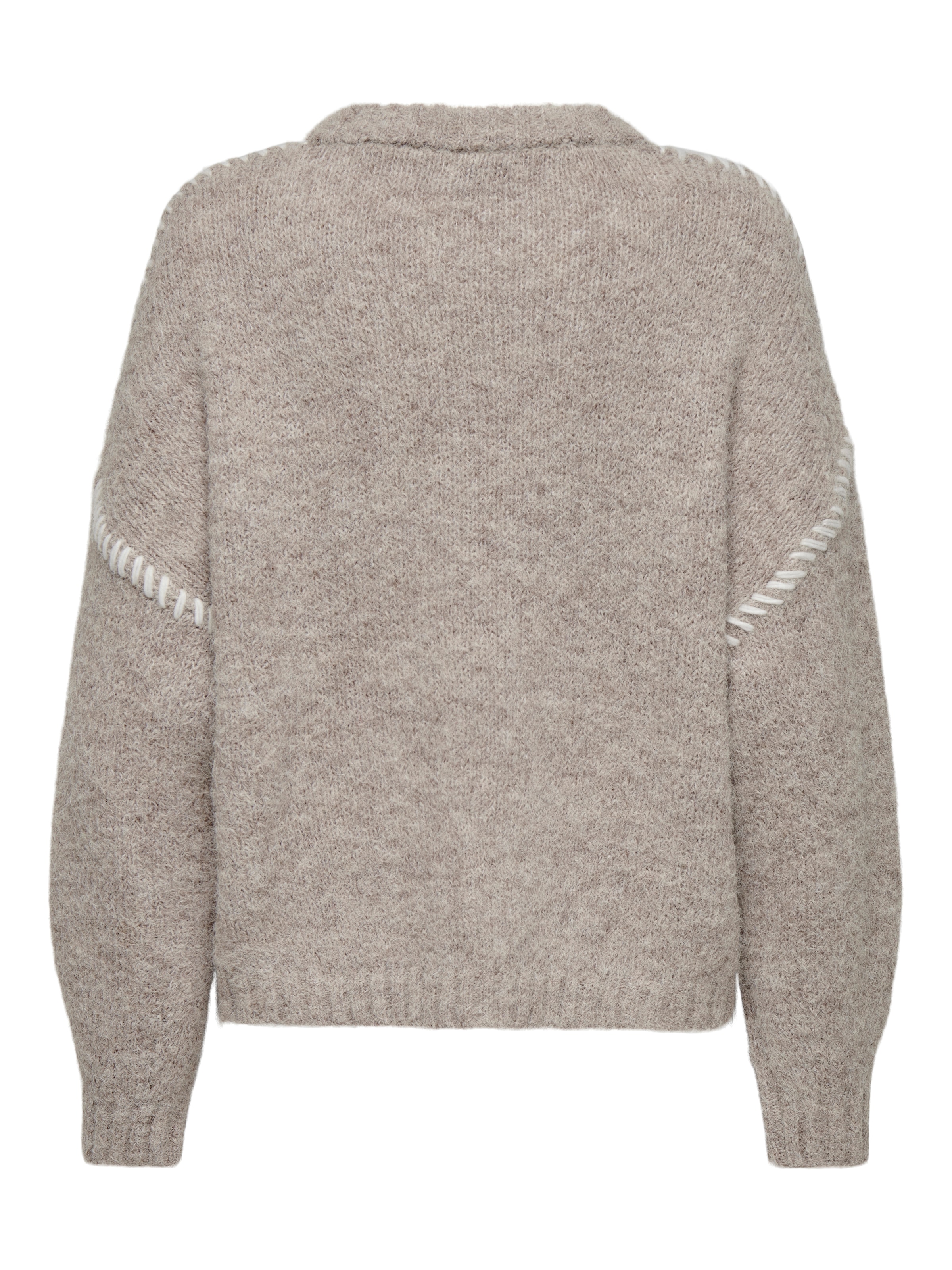 JDY Sweater 'JDYZoey' in Grey