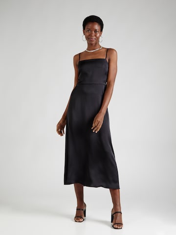 LindexKoktel haljina 'Kendall' - crna boja: prednji dio