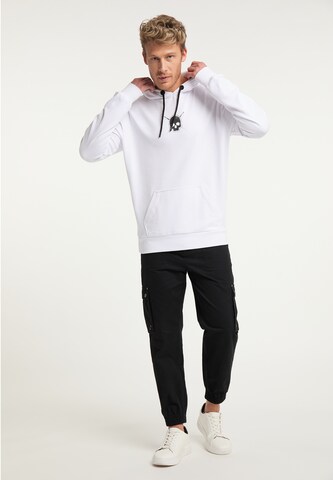 Sweat-shirt TUFFSKULL en blanc