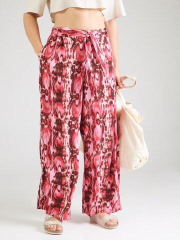 Loosefit Pantalon 'CARSHILLA' ONLY Carmakoma en rose : devant
