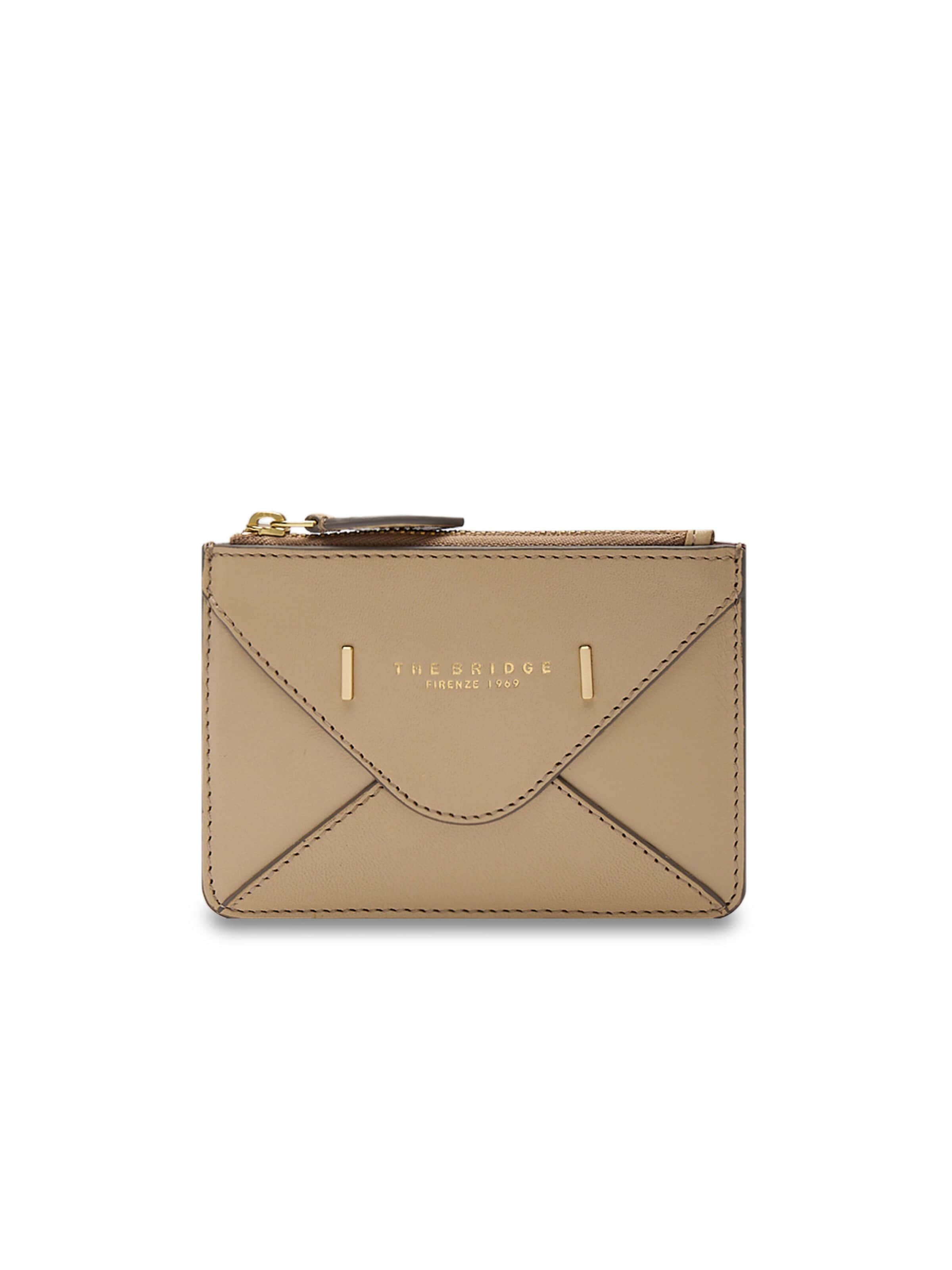 The Bridge Portemonnaie‌‌ in Beige: Vorderseite