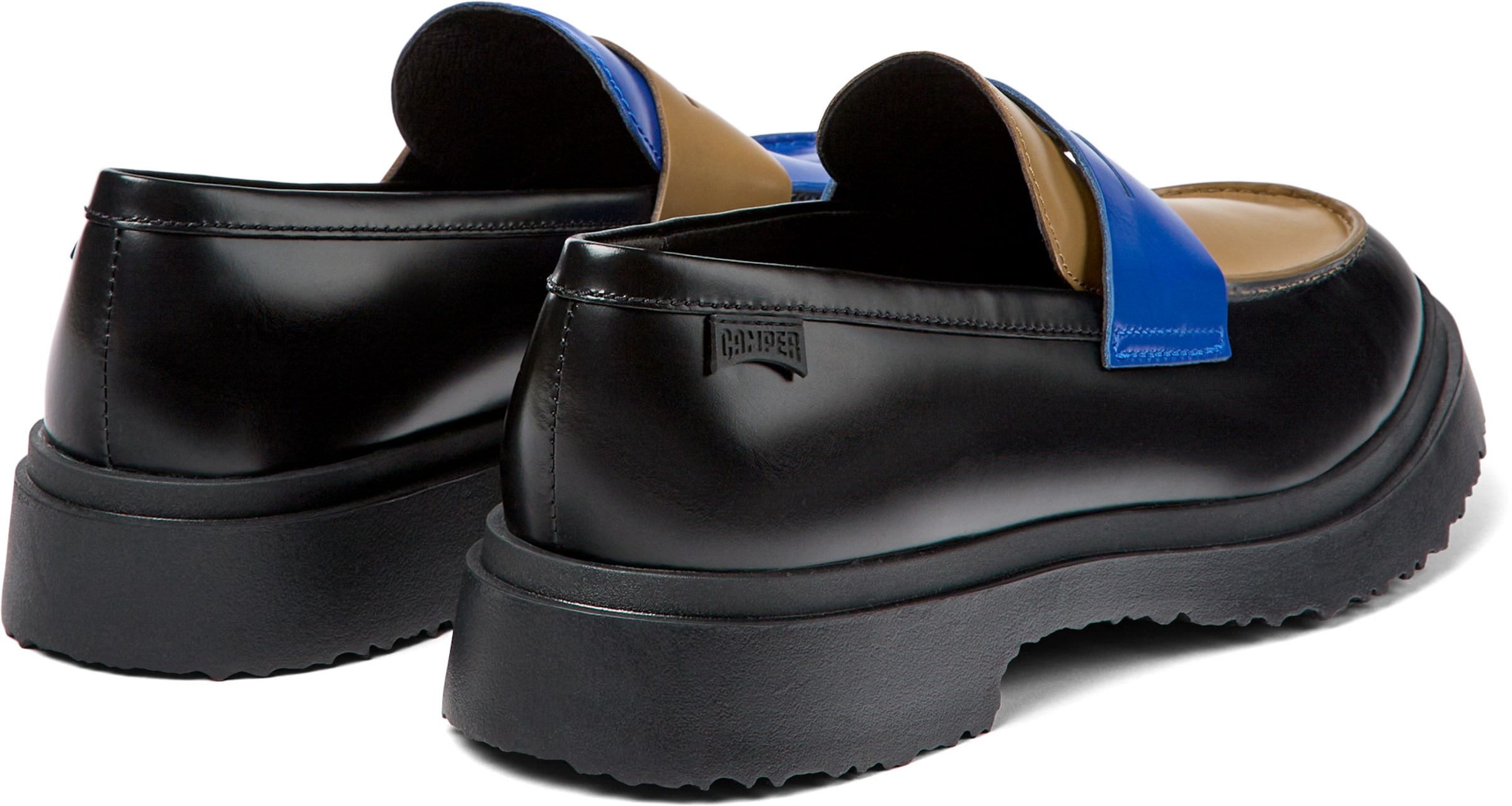 Mocassin ' Walden Twins' CAMPER en noir