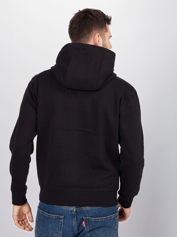 Tommy Jeans Regular fit Zip-Up Hoodie in Black