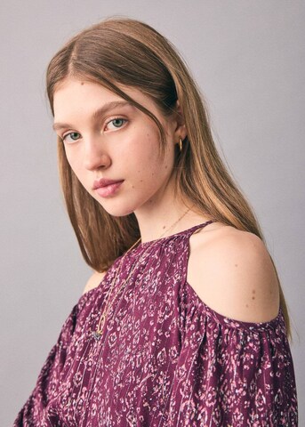 MANGO TEEN Kleid 'Peach' in Rot