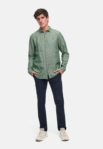 Coupe regular Chemise 'Ayers' Kronstadt en vert