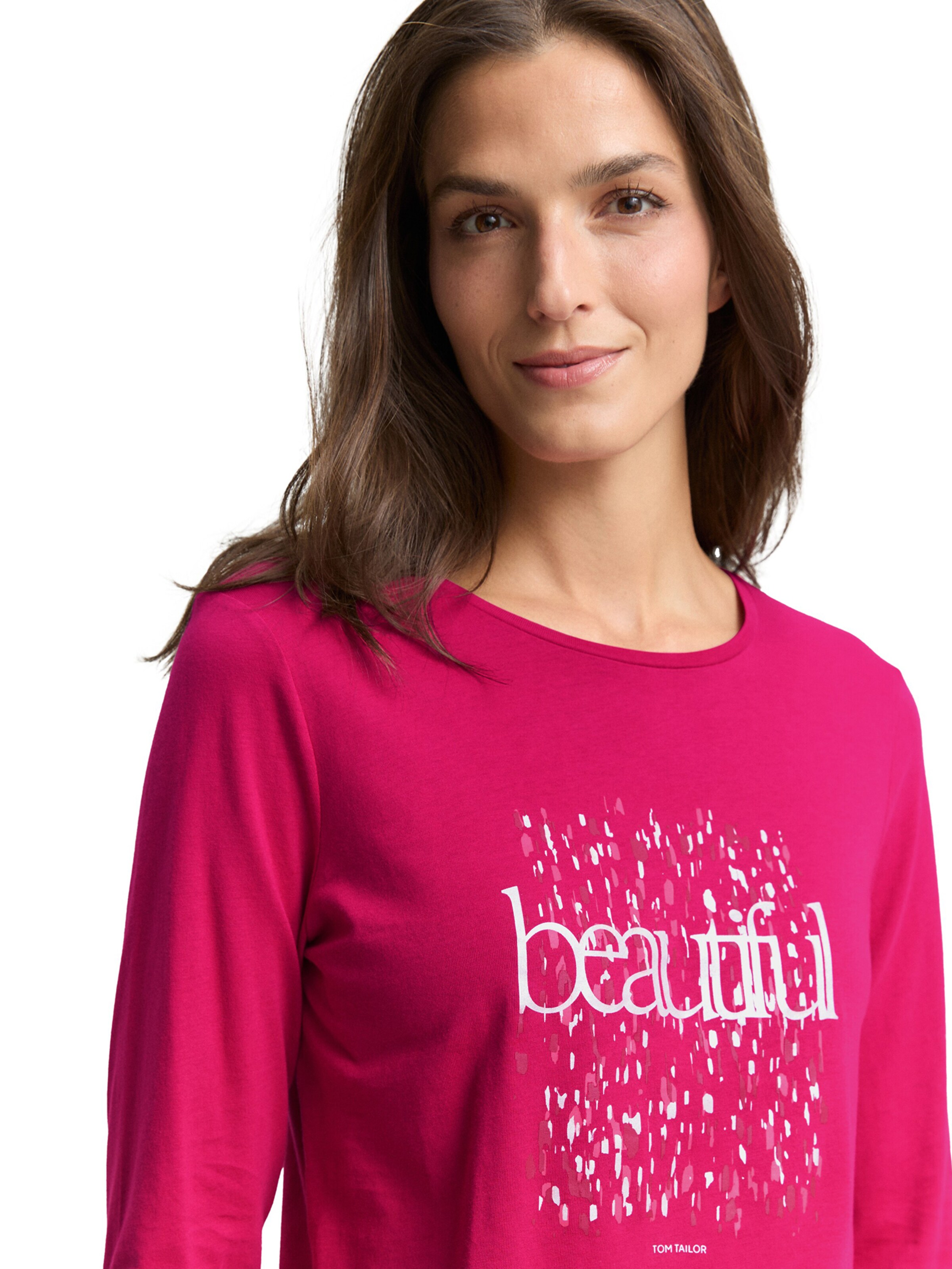 TOM TAILOR - Camisa em rosa