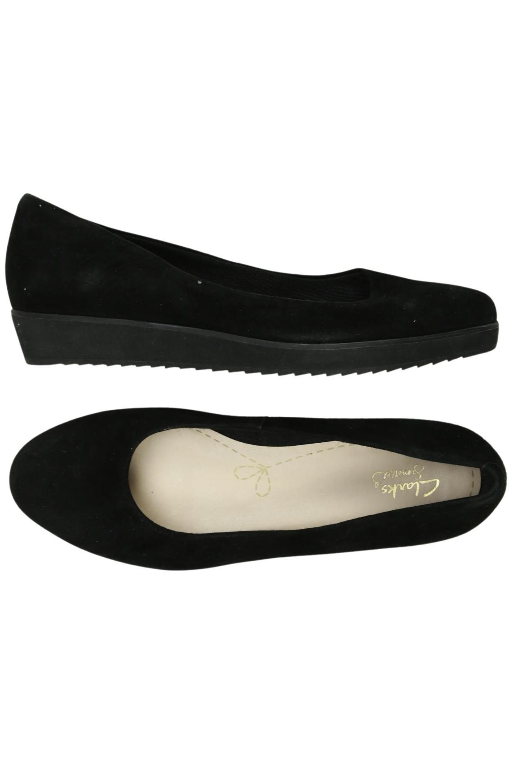 CLARKS Flats & Loafers in 40,5 in Black: front