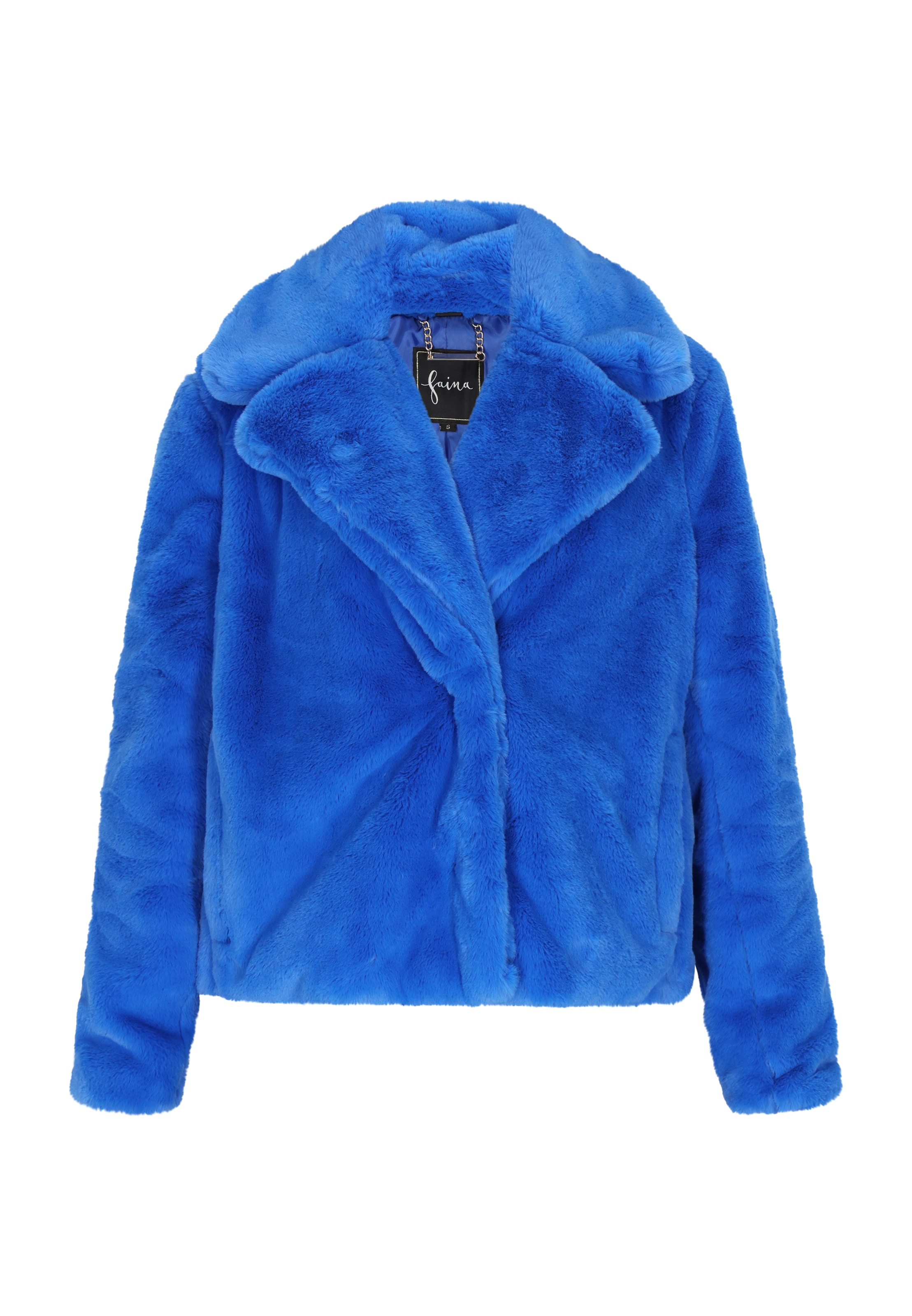 faina Prechodná bunda - Modrá: predná strana