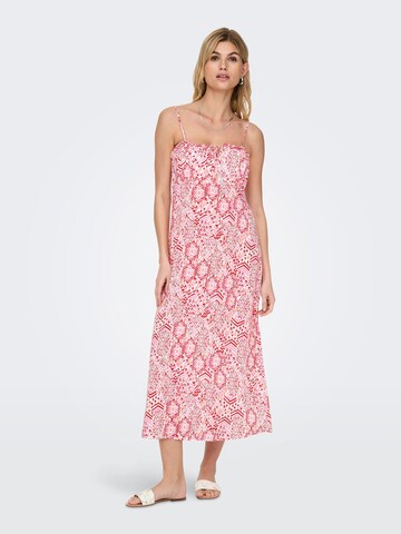 ONLY Dress 'ONLNelly' in Pink
