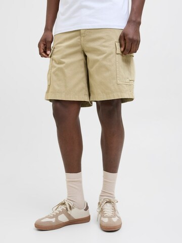 Loosefit Pantaloni cargo 'JPSTKarl Avery' di JACK & JONES in beige: frontale