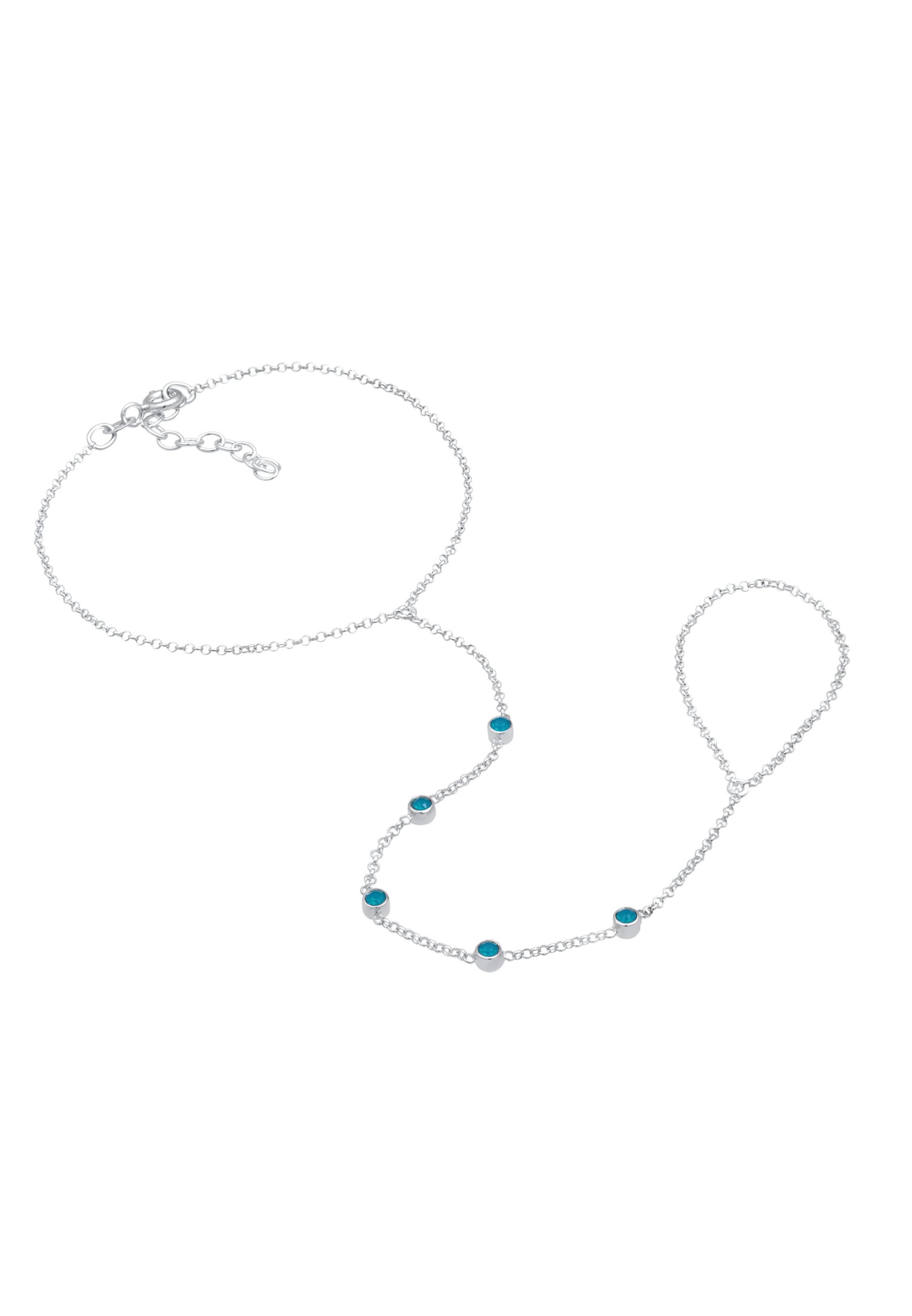 ELLI Armband in Silber: Vorderseite