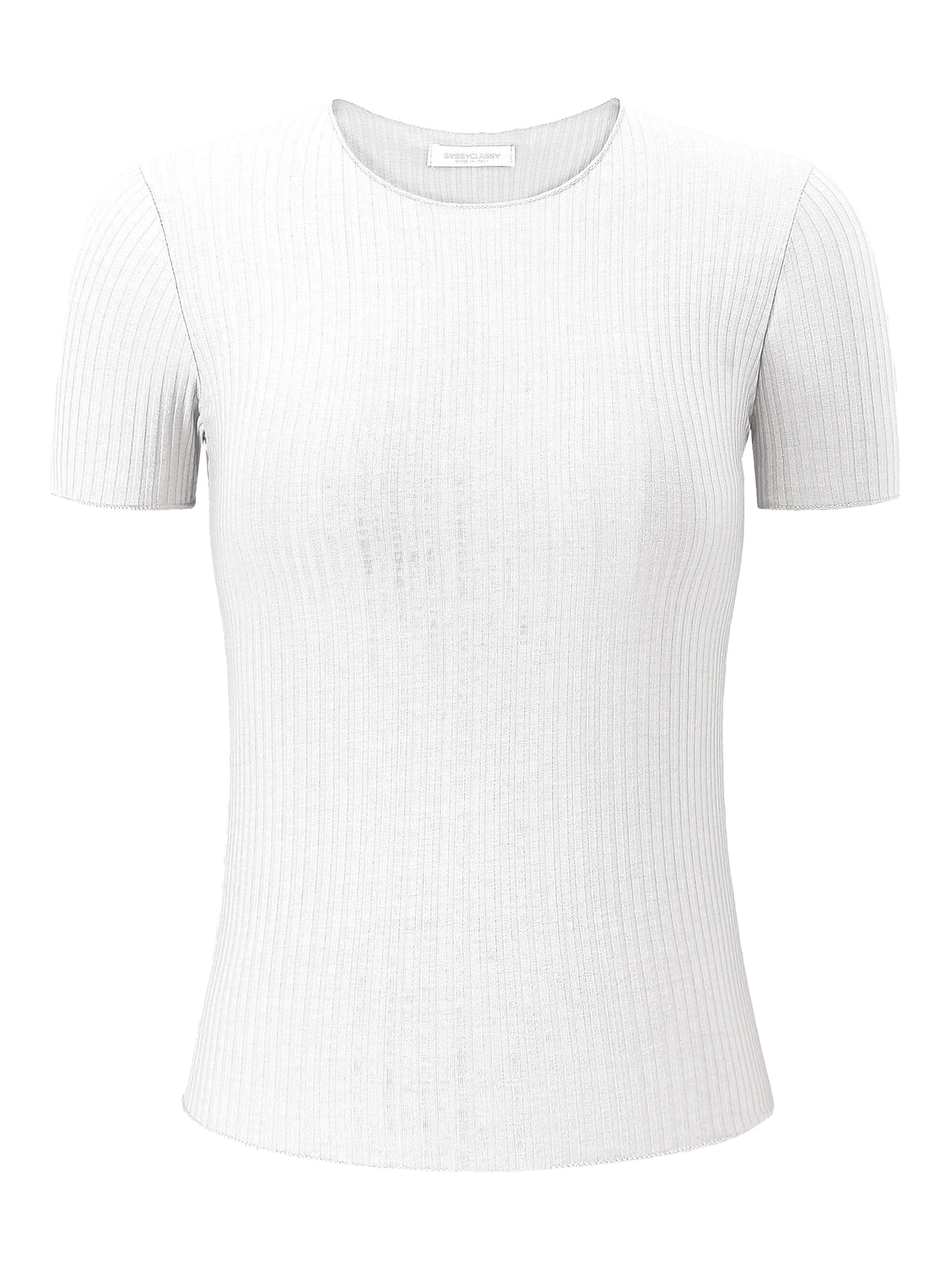 SASSYCLASSY Shirt in White: front