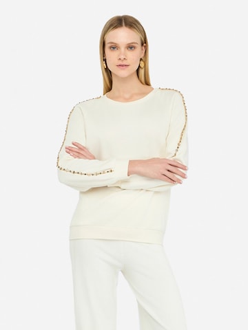 Liu Jo Pullover in Weiß: Vorderseite
