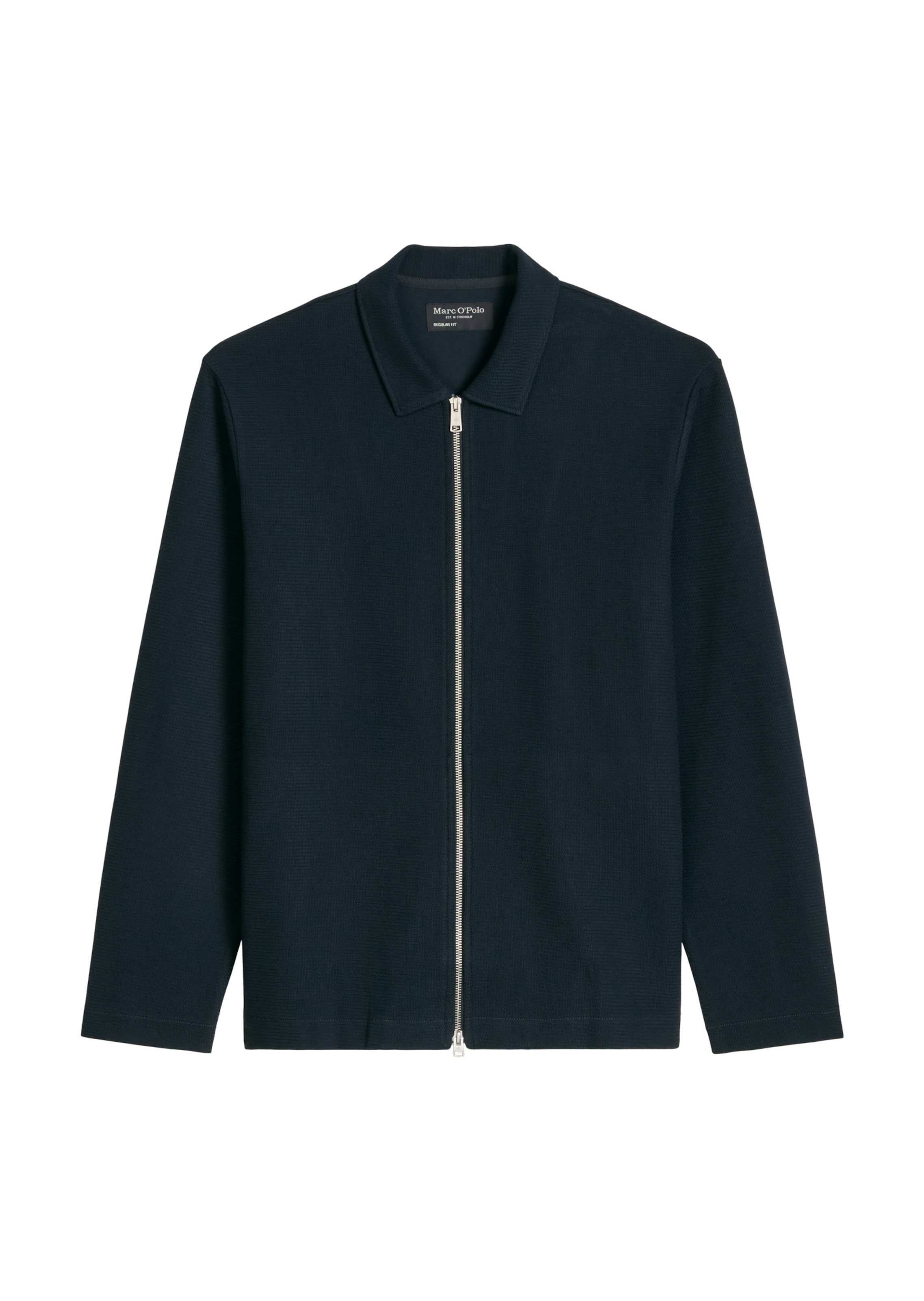 Marc O'Polo Sweatjacke in Blau: Vorderseite
