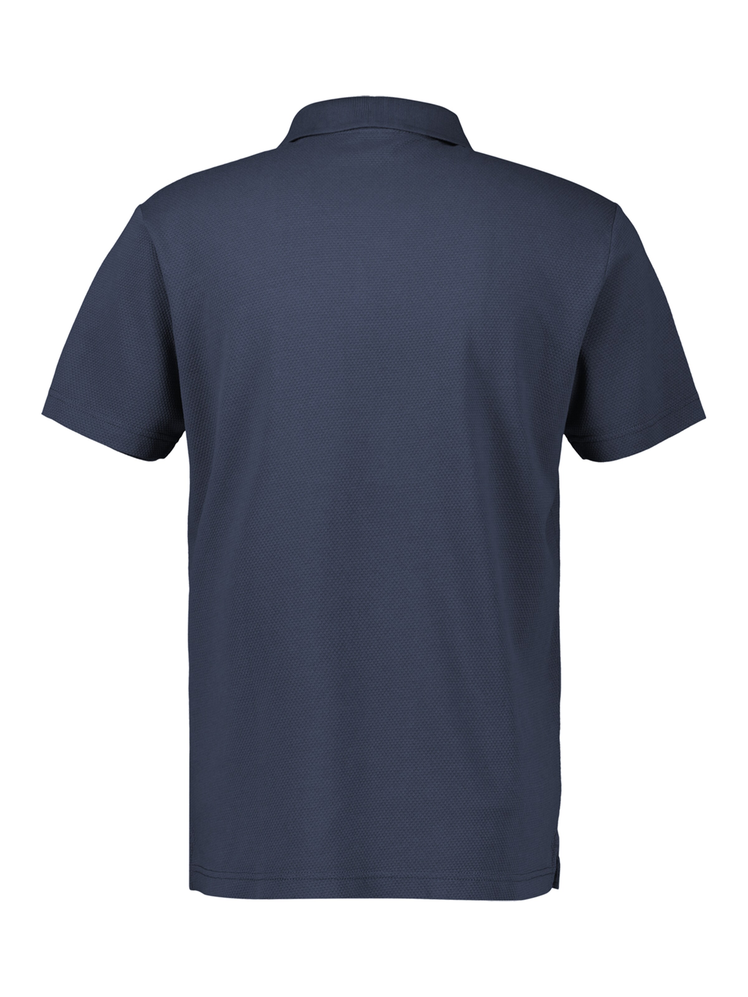 LERROS Poloshirt in weicher Waffelpiquéqualität in Blau