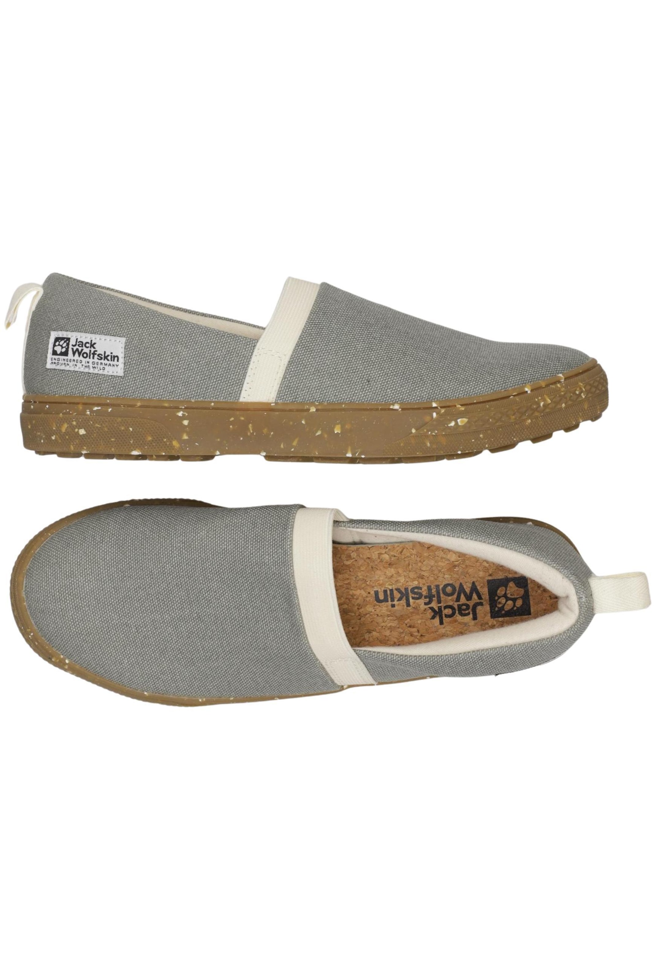 JACK WOLFSKIN Flats & Loafers in 38 in Grey: front