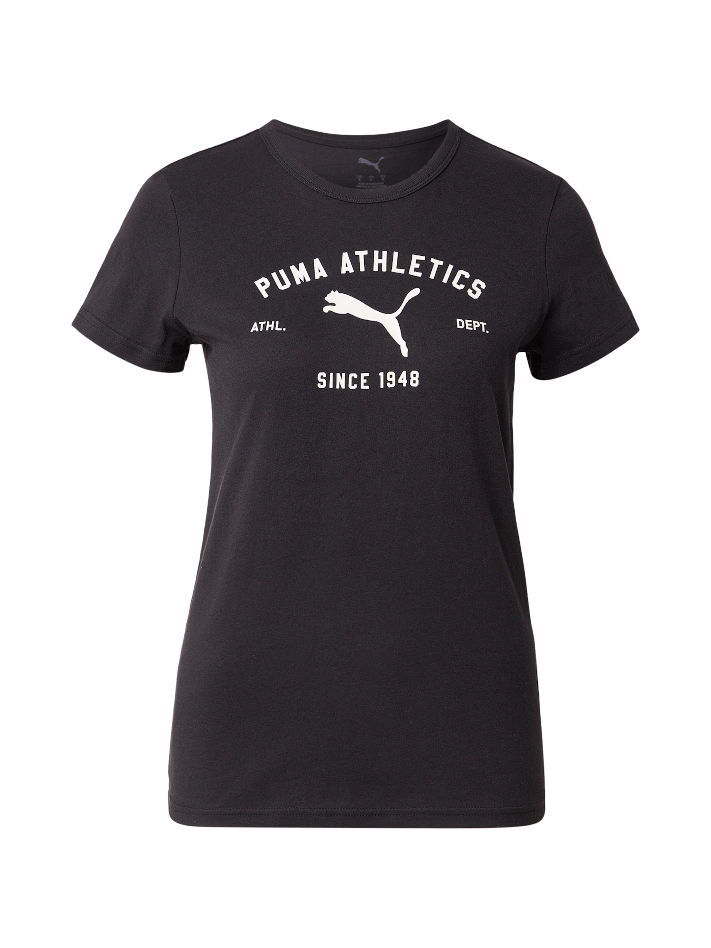 PUMA Shirt 'Class' in Zwart: voorkant