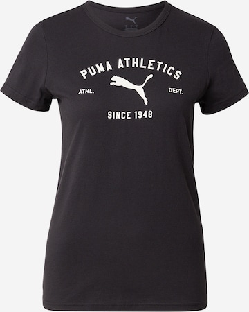 PUMA T-Shirt 'Class' in Schwarz: Vorderseite