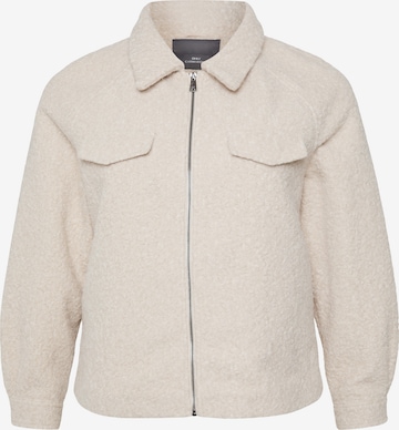 ONLY Carmakoma Välikausitakki 'CARMALO' värissä harmaa: etupuoli