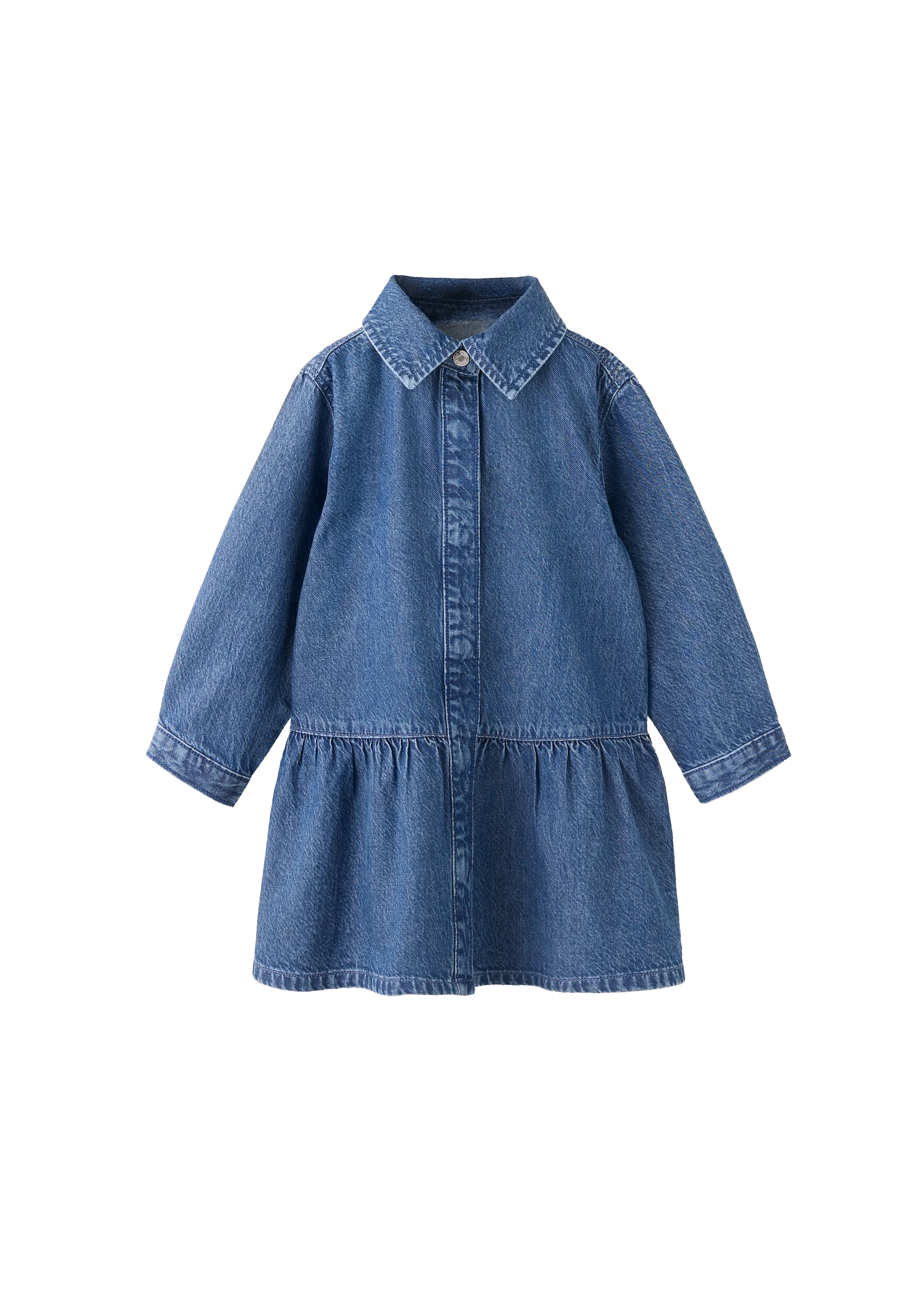 MANGO KIDS Рокля 'AINA' в синьо: отпред