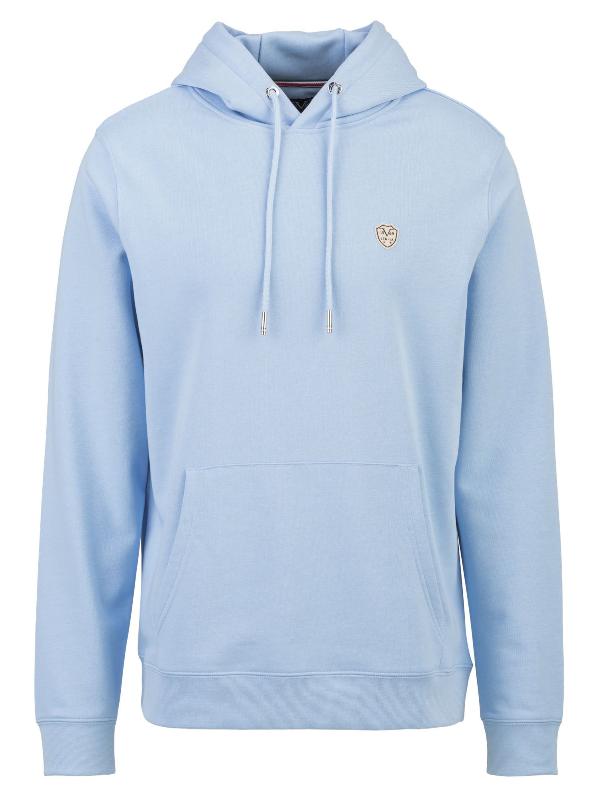 19V69 ITALIA Sweatshirt 'Matteo' i blå: framsida