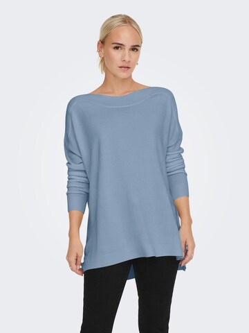 Pull-over 'AMALIA' ONLY en bleu : devant