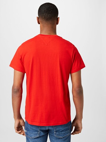 Tommy Jeans - Camisa 'Essential' em vermelho