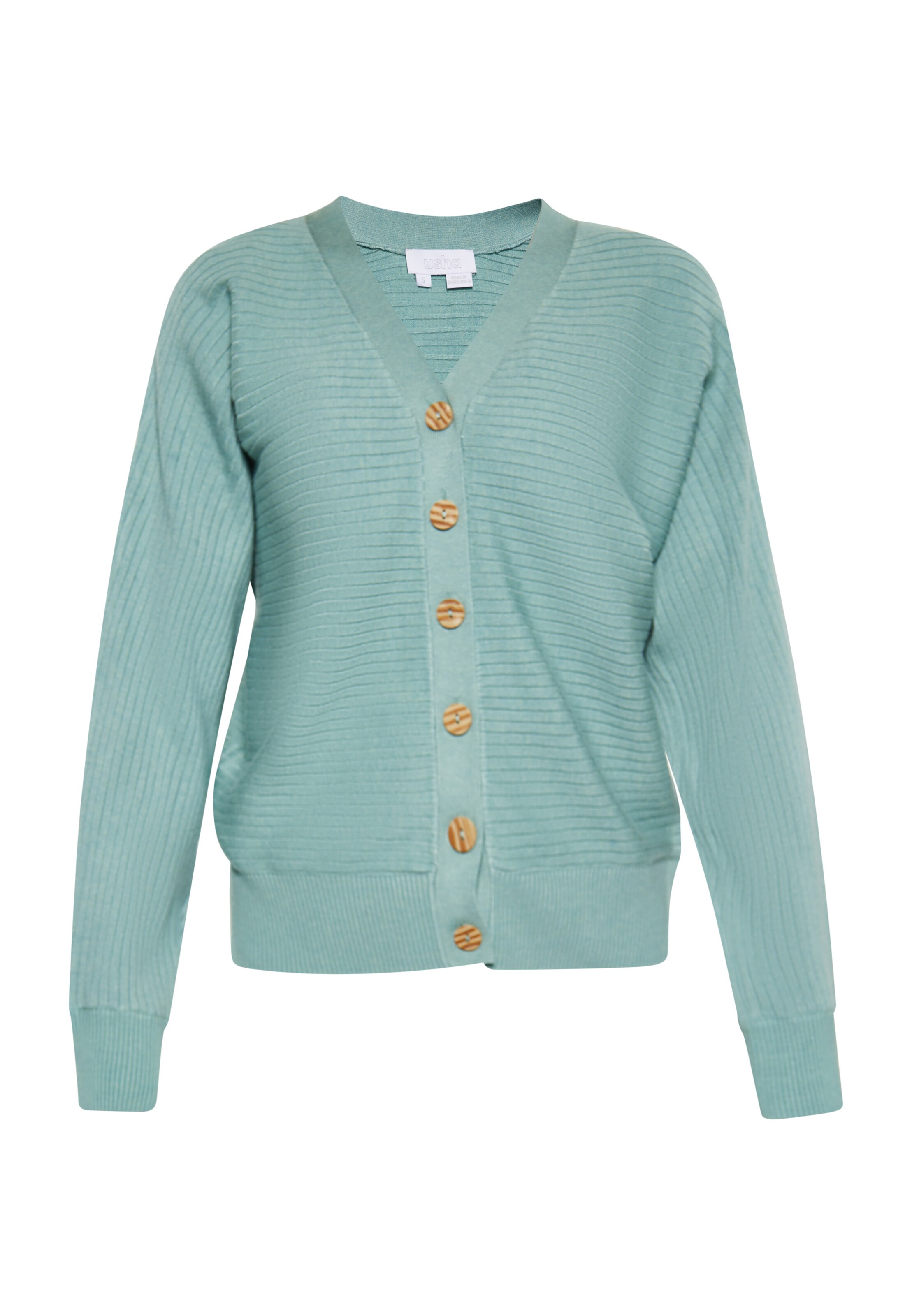 usha WHITE LABEL Neuletakki värissä sininen: etupuoli