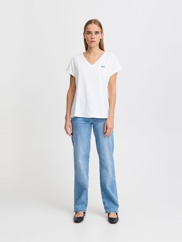 ICHI Shirt ' KATHRIN SS2 ' in White