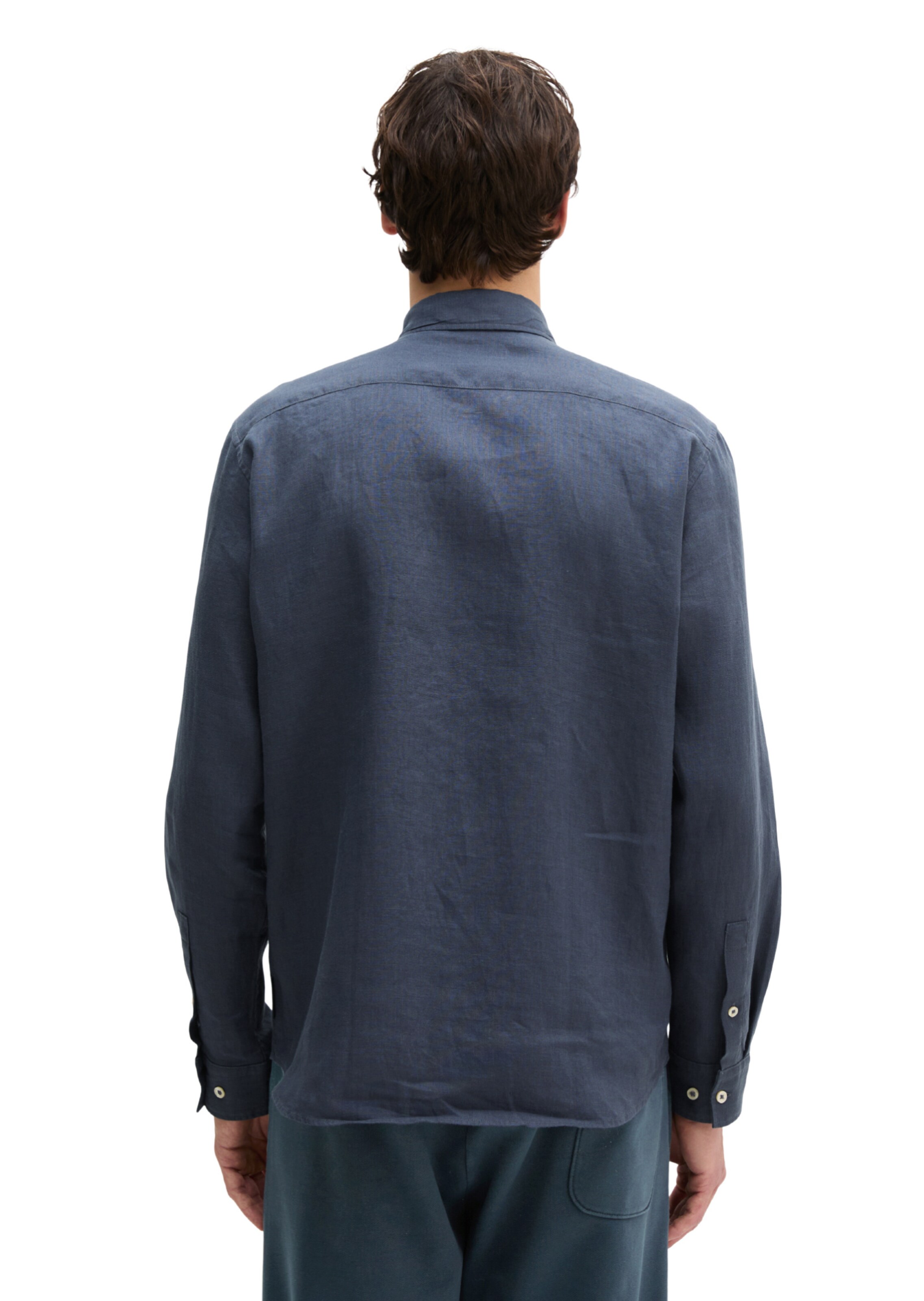 Marc O'Polo Regular fit Overhemd in Blauw
