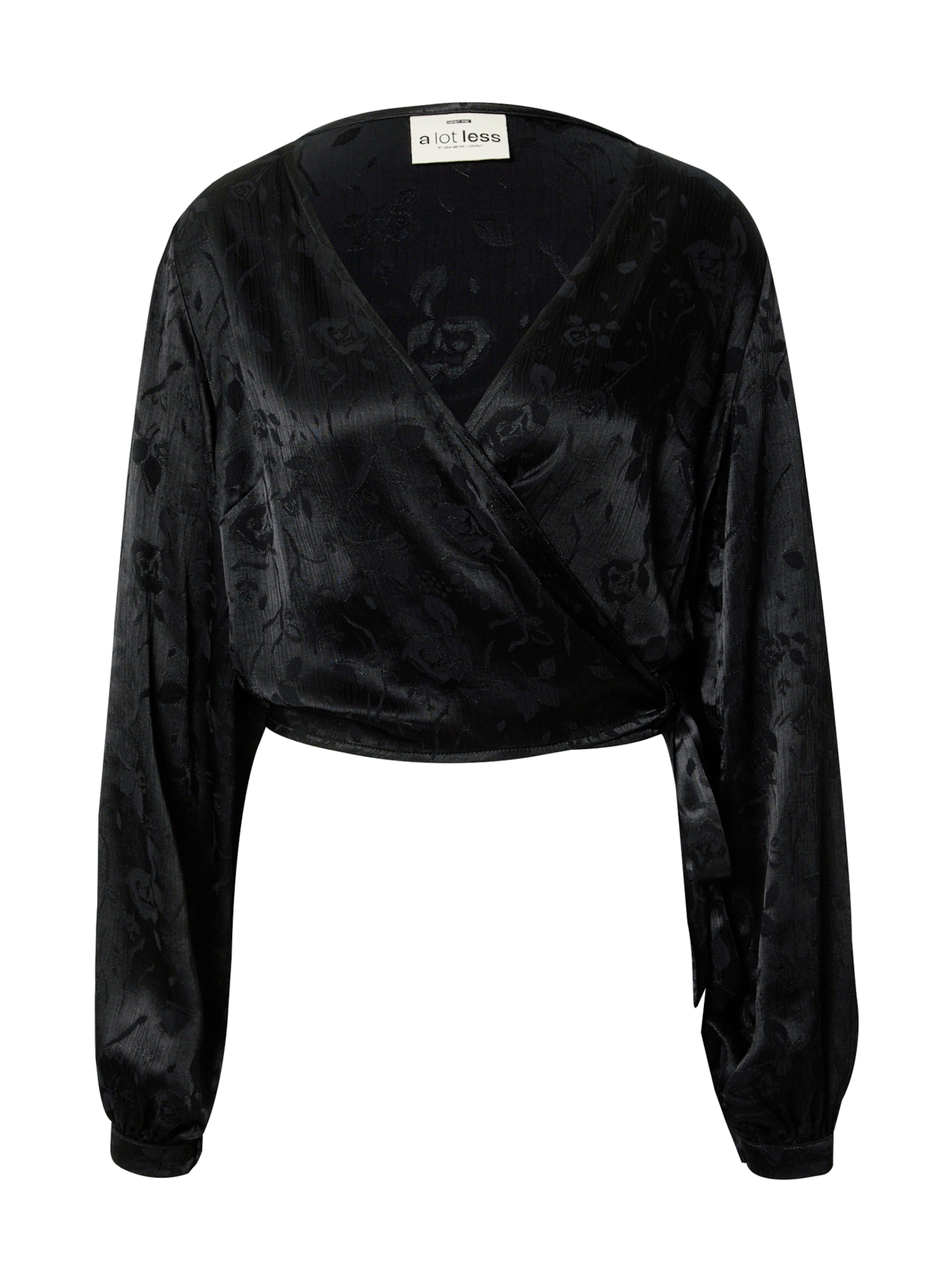 Camicia da donna &#x27;Paulina&#x27; di A LOT LESS in nero: frontale