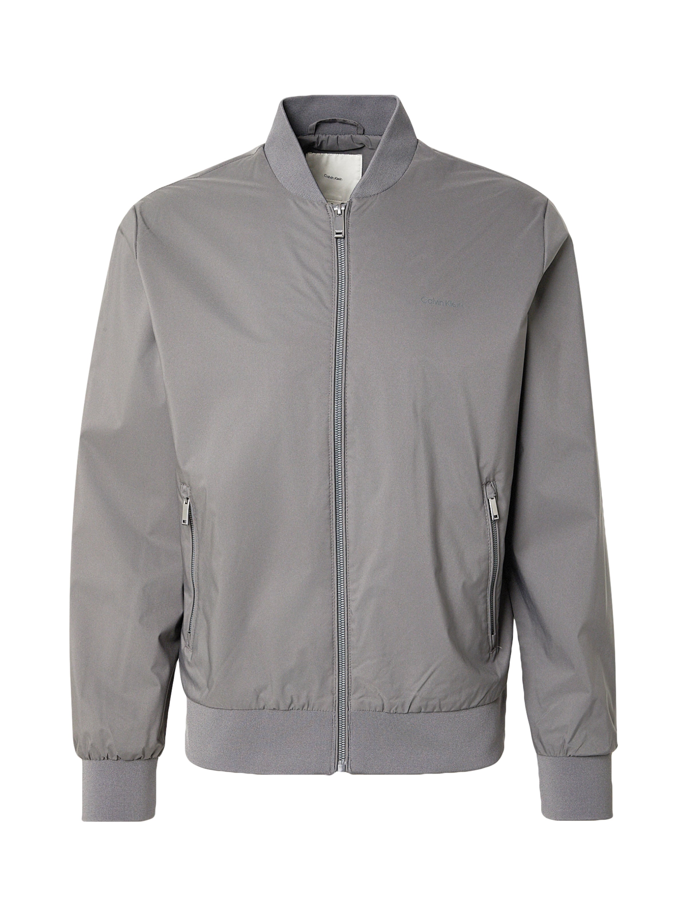 Calvin Klein Jacke 'MATTE' in grau, Produktansicht