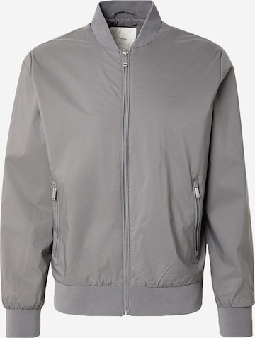 Calvin Klein Between-season jacket 'MATTE' in Grey: front