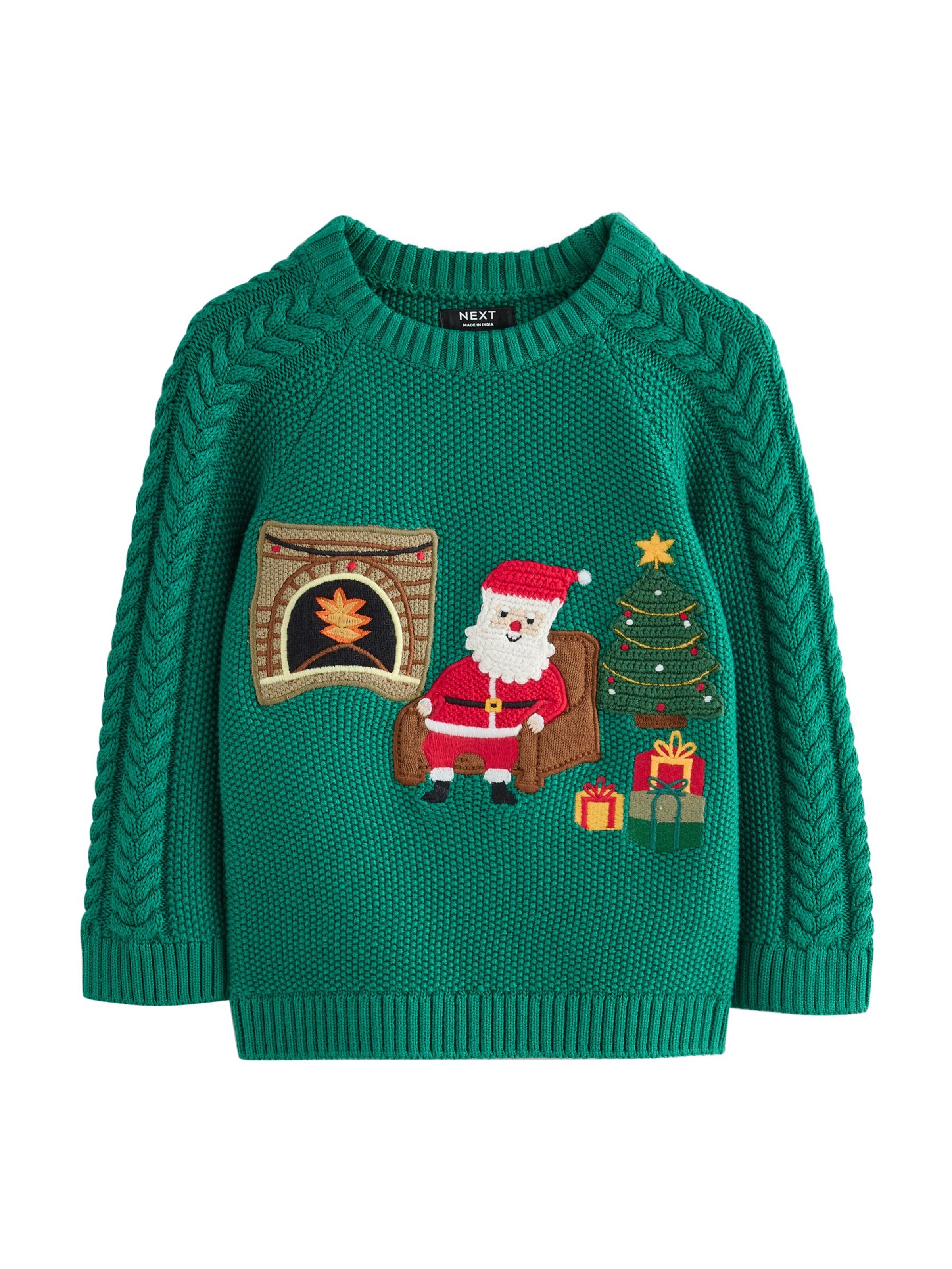 Next Pullover in Grün: Vorderseite