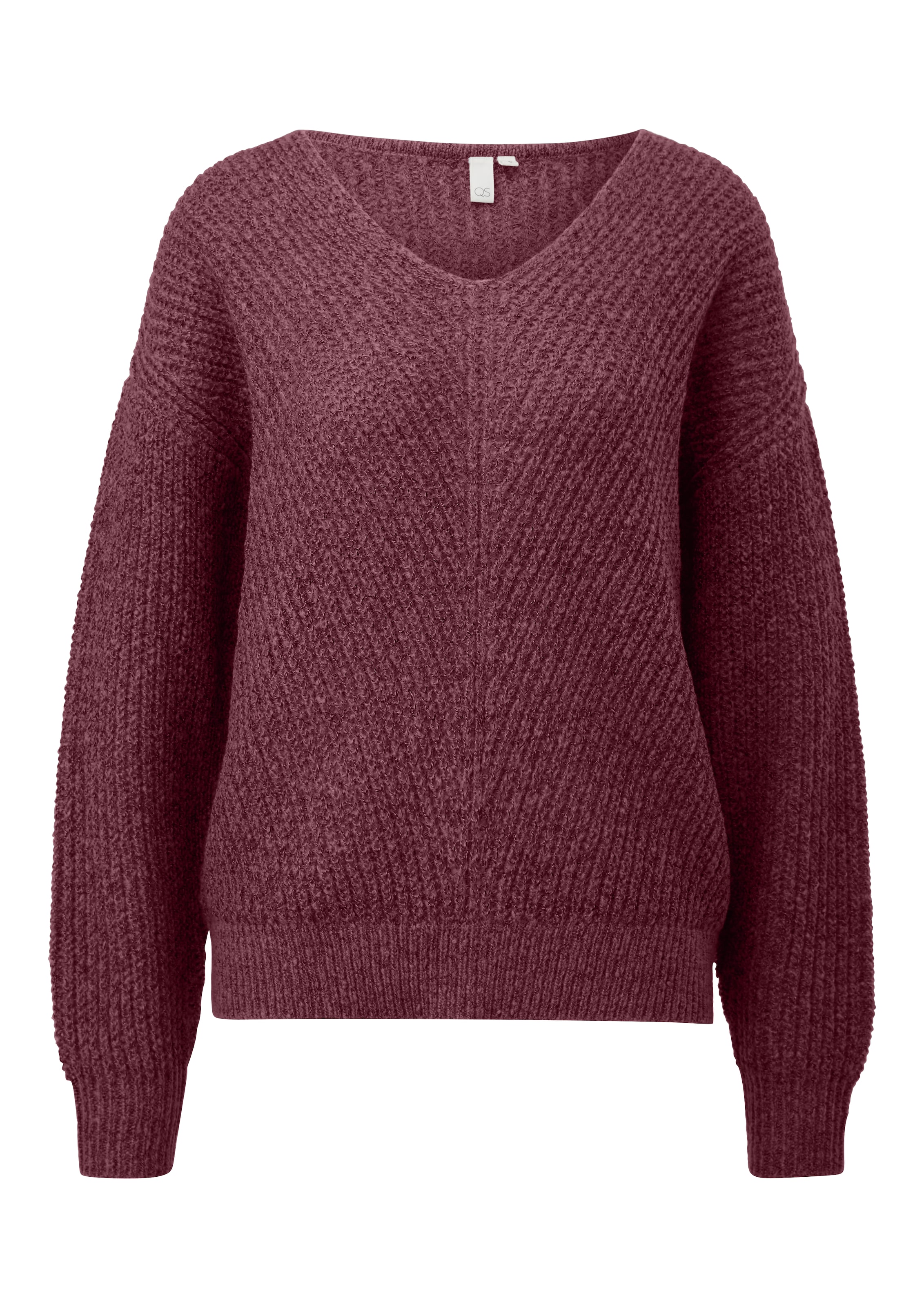 QS Sweater in Red: front