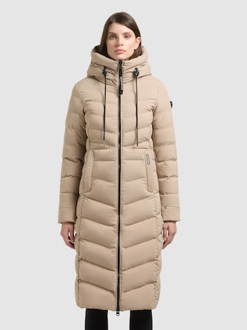 khujo Winter coat 'Ingram6' in Beige: front