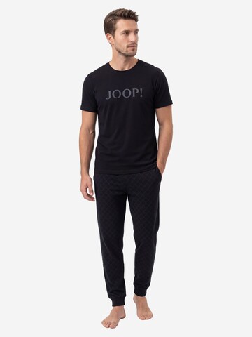 JOOP! Pyjama kort 'Comfort' in Zwart: voorkant