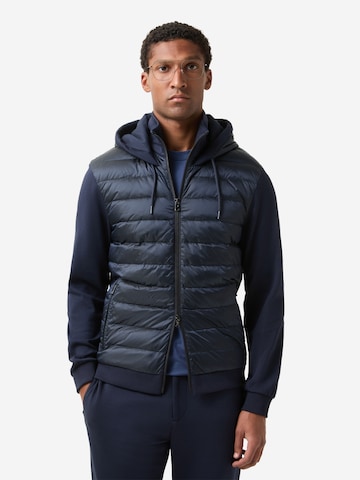 BOGNER Sweatjacke 'Sven' in Blau: Vorderseite