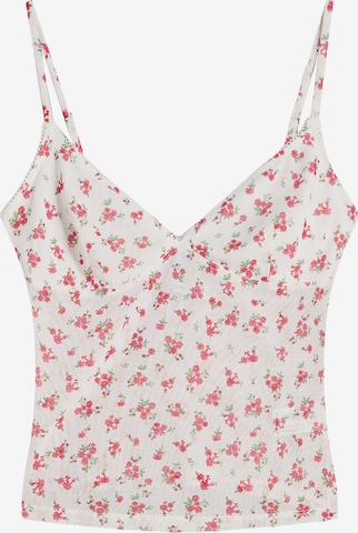 Bershka Top - Béžová: predná strana