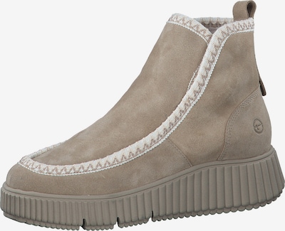 TAMARIS Botines 'WL Boot' en chamois / beige oscuro / blanco natural, Vista del producto