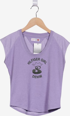 Tommy Jeans Top & Shirt in M in Purple: front