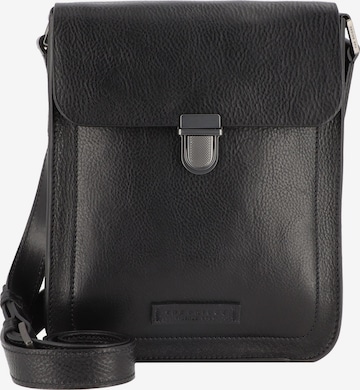 The Bridge Crossbody Bag 'Ettore' in Black: front