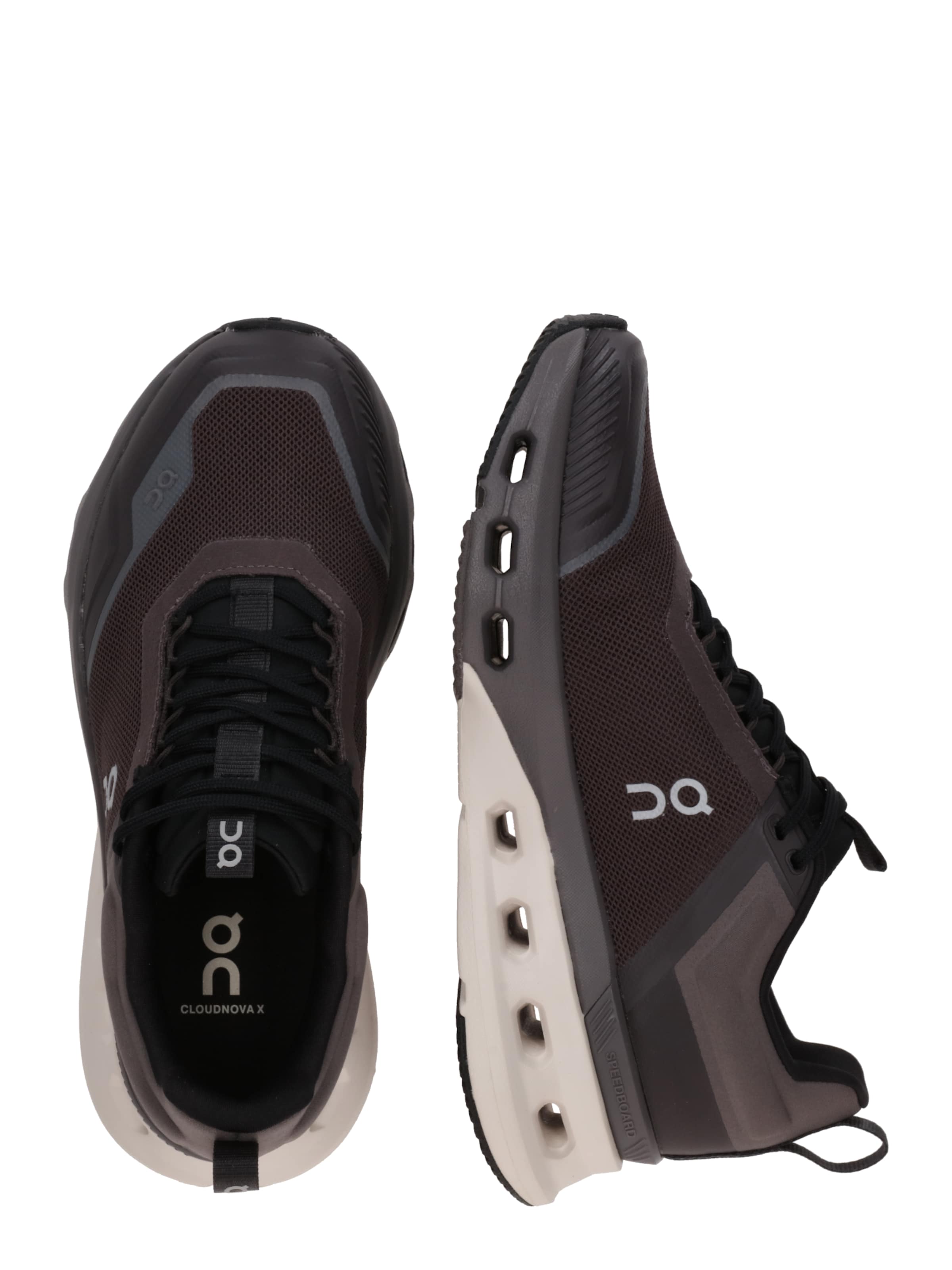 Chaussure de course 'Cloudnova X' On en marron