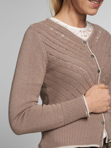 SPIETH & WENSKY Knit Cardigan 'Abby' in Grey